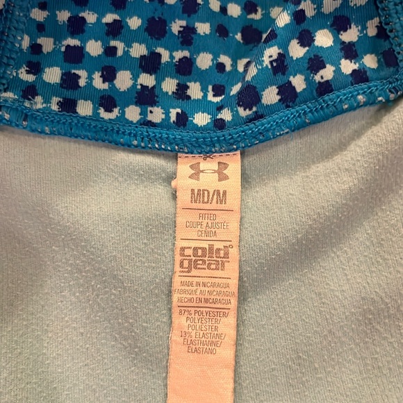 Under Armour, cold gear lined fleece, long sleeved top - Picture 1 of 4